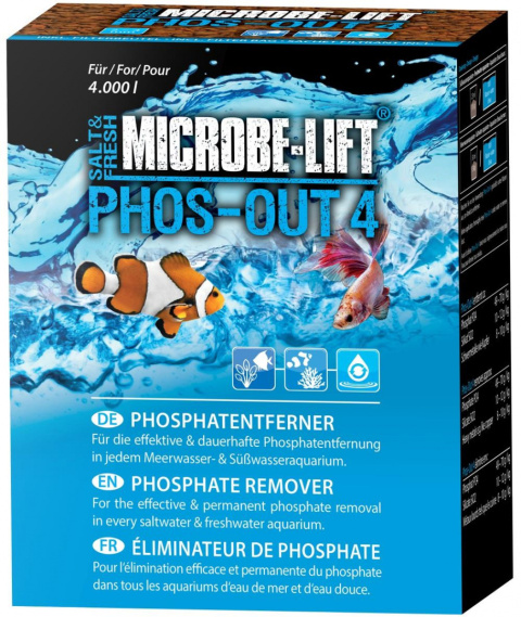 MICROBE-LIFT wkład PHOS-OUT 4 na fosforany 1000ml 625g