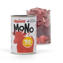 Comfy Appetit Mono Wołowina 400g puszka mokra karma dla psa
