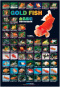 AZOO Plakat akwarystyczny Goldfish Poster - plakat 3D ze Złotymi rybkami