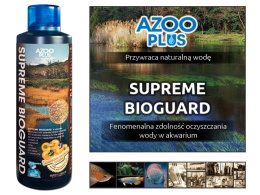 Azoo Plus Supreme Bioguard 250ml - bakterie oczyszczające akwarium