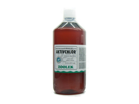 Zoolek Aktivchlor 1000ml - aktywny chlor na pleśń, bakterie i pasożyty