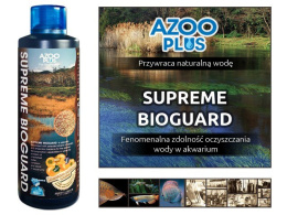 Azoo Plus Supreme Bioguard 120ml - bakterie oczyszczające akwarium